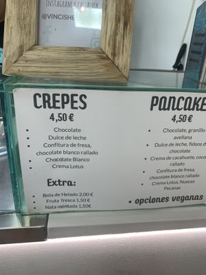   at Vincis Heladería in Barcelona