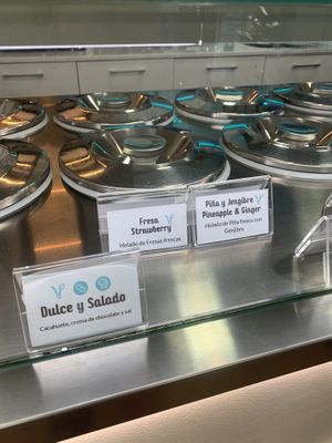   at Vincis Heladería in Barcelona