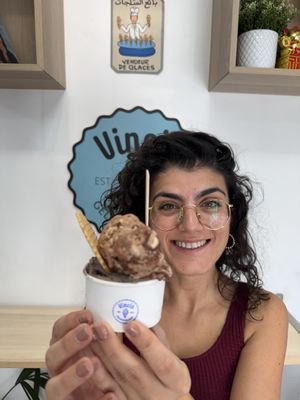   at Vincis Heladería in Barcelona