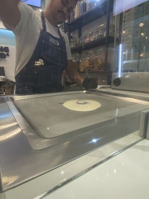 Coconut milk base   at Rolling Island in Lefkada