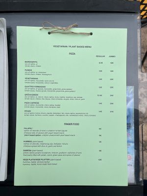 menu 1st page at Grizzly in Veli Losinj