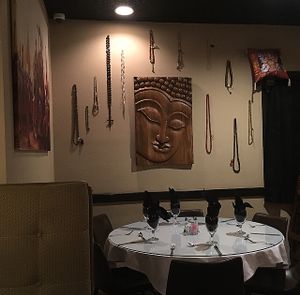 A lovely dining experience.  at India House in Santa Fe