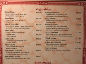 Yellow Turkia Lentils were great.  at India House in Santa Fe