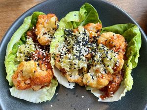 Cauliflower ssam  at Phillies of Shawlands in Glasgow