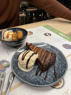 Chocolate orange cake  at Wagamama in Cannock