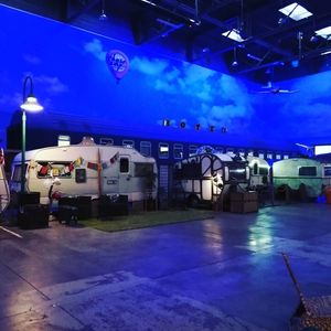 Wohnwagen.. at BaseCamp Bonn in Bonn