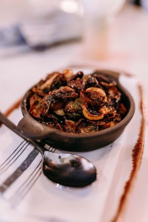 brussel sprouts  at Mood in Tequesta