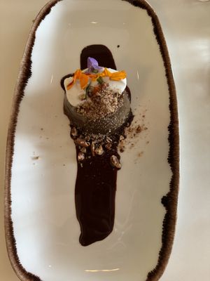 Tiramisu- flan style   at Mood in Tequesta