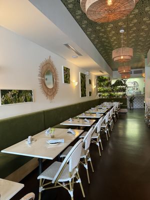 Seating   at Mood in Tequesta