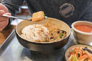 紅燒肉末坪輋有心機「芋頭味」冬瓜飯 at Black Window - 黑窗里 in Kowloon