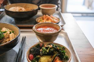 沙律與湯 at Black Window - 黑窗里 in Kowloon