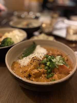 Tempeh curry #Veganuary at Black Window - 黑窗里 in Kowloon