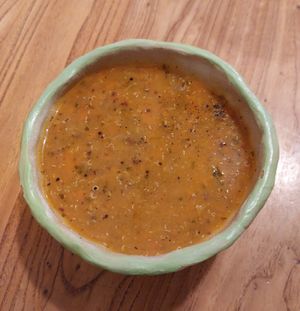 Peruvian Farmers' Vegetable Soup with Quinoa 秘魯藜麥農夫蔬菜湯 (Vegan) at Black Window - 黑窗里 in Kowloon