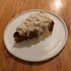Ginger Coconut Carrot Cake 薑母椰子甘荀蛋糕 (Vegan) at Black Window - 黑窗里 in Kowloon