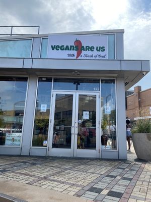 Front  at Vegans Are Us in Atlantic City