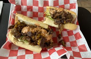 Philly V Steak  at Vegans Are Us in Atlantic City