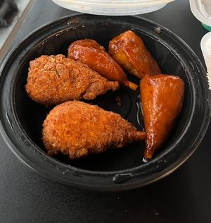 Drumetts…….WOW.   Try these!!!!  at Vegans Are Us in Atlantic City
