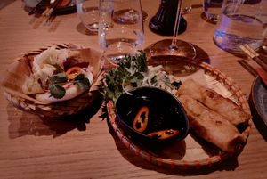 Bao bun and spring rolls #Veganuary at Ngon in Gothenburg