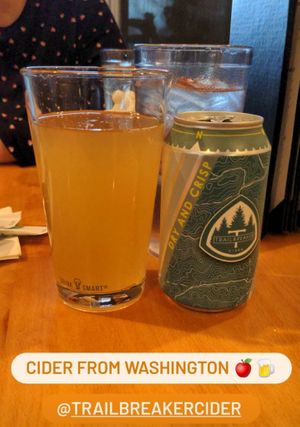 Hard cider at Haru in Reno