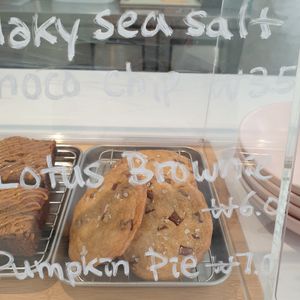 chocchip cookie at Pinch Brunch Bar in Seoul