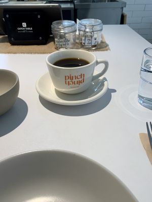 Coffee was also very nice ☕️  at Pinch Brunch Bar in Seoul