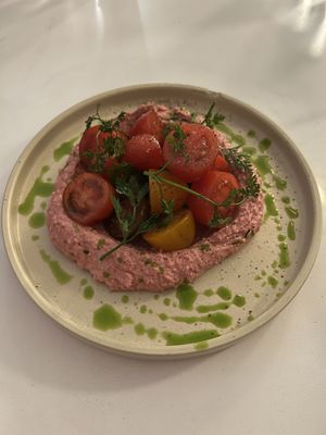 Hummus  at Pinch Brunch Bar in Seoul