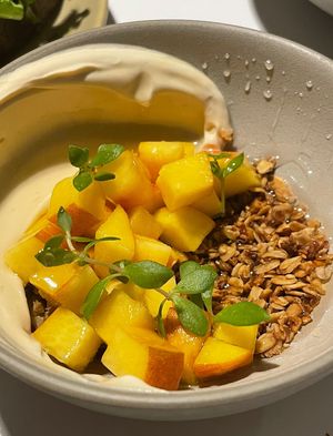 Well balance fresh dessert. Not too heavy, not too sweet!  at Pinch Brunch Bar in Seoul