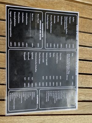 Getränkekarte  at Yame in Cologne