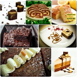 Traybakes, raw chocolates & cake slices at Gabe's Special Cakes in Distington