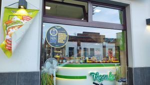 Front at Veganland - Keupstrasse in Cologne