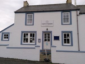 Facade at Caffi Y Ragna in Haverfordwest