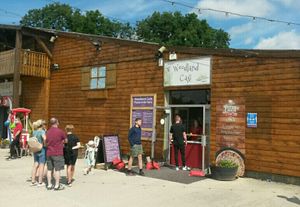 Exterior at Woodland Cafe in Wetherby