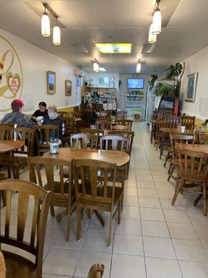 Inside at Loving Hut in Richmond