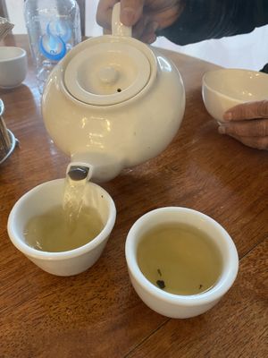 The perfect way to finish off and digest a delicious meal  at Loving Hut in Richmond