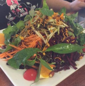 simply the best ";Burmese Sa-lad"; at Loving Hut in Richmond