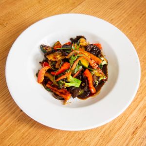 Mongolian BBQ at Loving Hut in Richmond