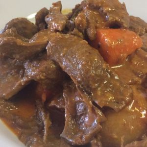 best beef rendang in Melb! at Loving Hut in Richmond