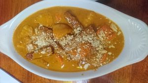 massaman at Loving Hut in Richmond