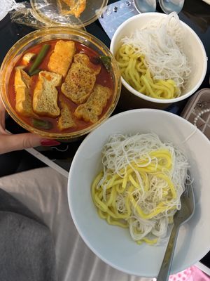 Laksa   at Loving Hut in Richmond