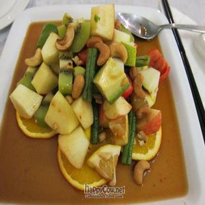 Thai fruit salad at Loving Hut in Richmond