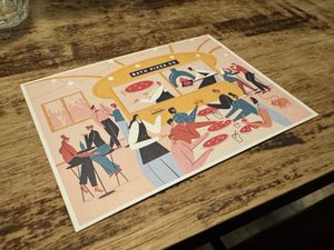 Nice cards  at Bath Pizza Co in Bath