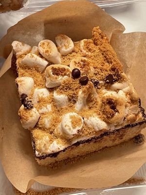 The famous S’mores Bar !  at Taylor Made Vegan Eats in Glen Cove