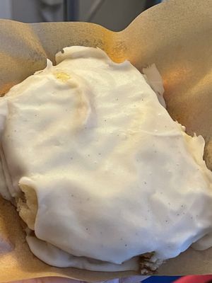 Cinnamon Bun front side  at Taylor Made Vegan Eats in Glen Cove