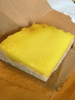 Lemon Bar  at Taylor Made Vegan Eats in Glen Cove
