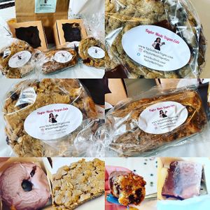 Variety of treats !  at Taylor Made Vegan Eats in Glen Cove
