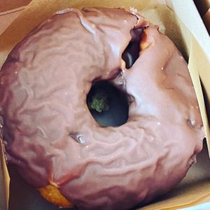 S’mores Donut  at Taylor Made Vegan Eats in Glen Cove