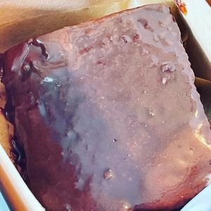 Texas Sheet Cake  at Taylor Made Vegan Eats in Glen Cove