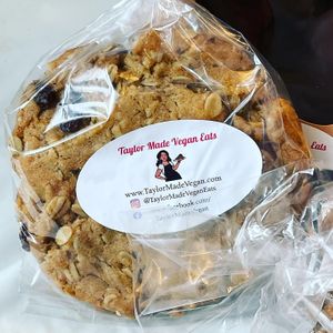 Oatmeal Raisin Cookie  at Taylor Made Vegan Eats in Glen Cove
