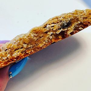 Inside of Oatmeal Raisin Cookie  at Taylor Made Vegan Eats in Glen Cove