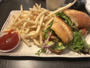 Veggie sandwich  at Billy's Downtown Diner in Bethlehem